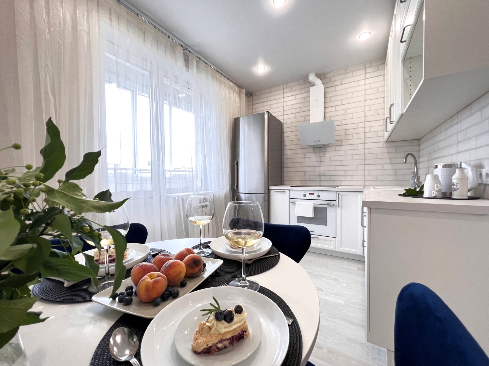 The apartment is a traveler's dream