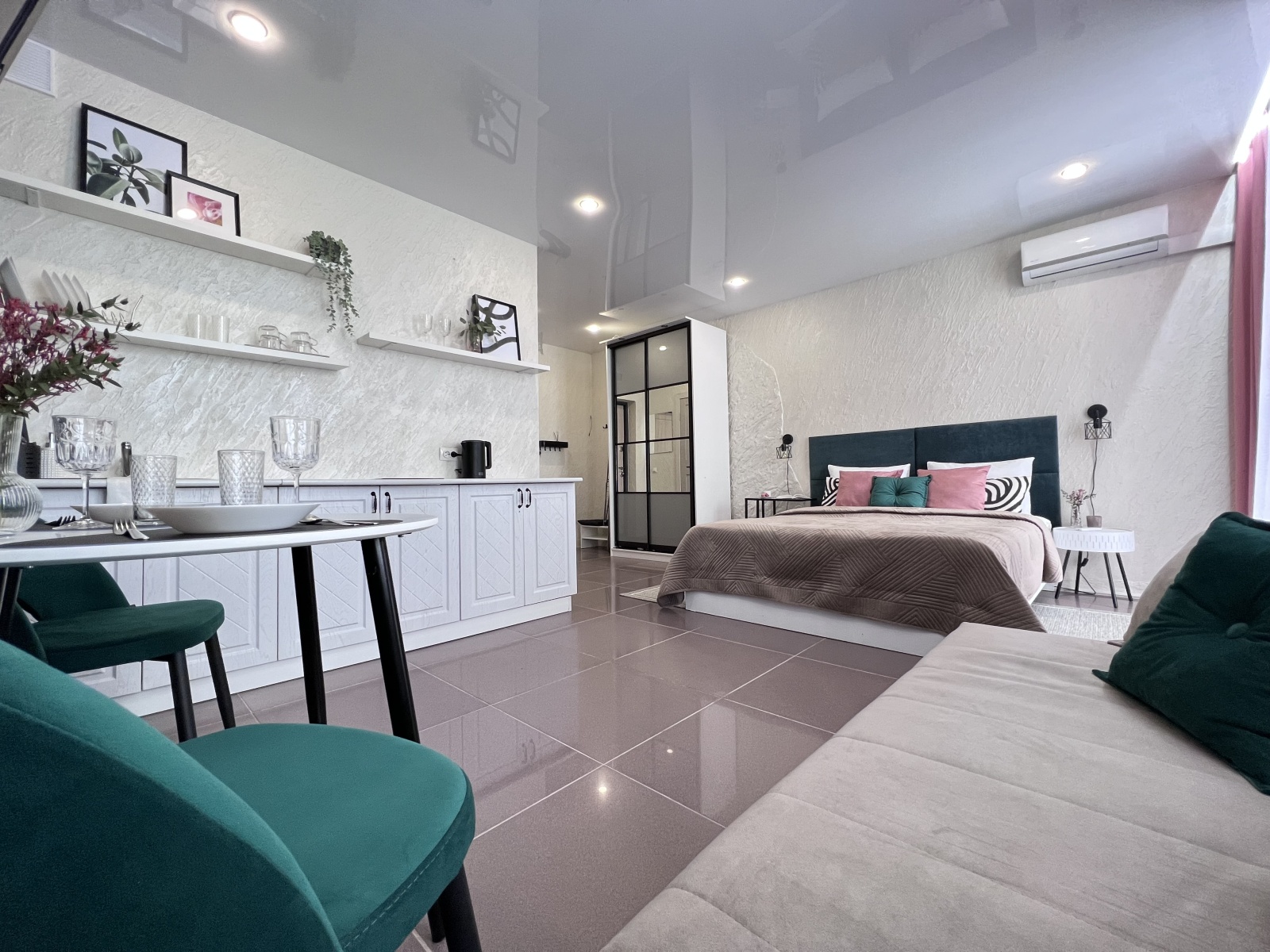 Family apartments by the river