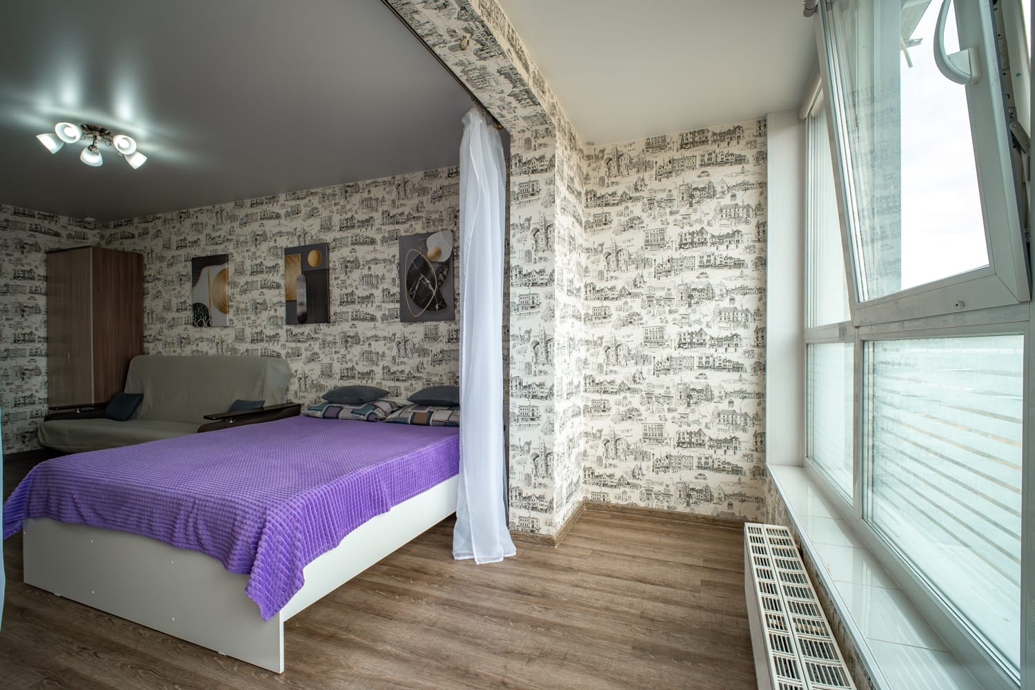 ???? Новая просторная студия 38 м² с панорамным видом! 3 минуты до метро Маркса и Студенческая ????