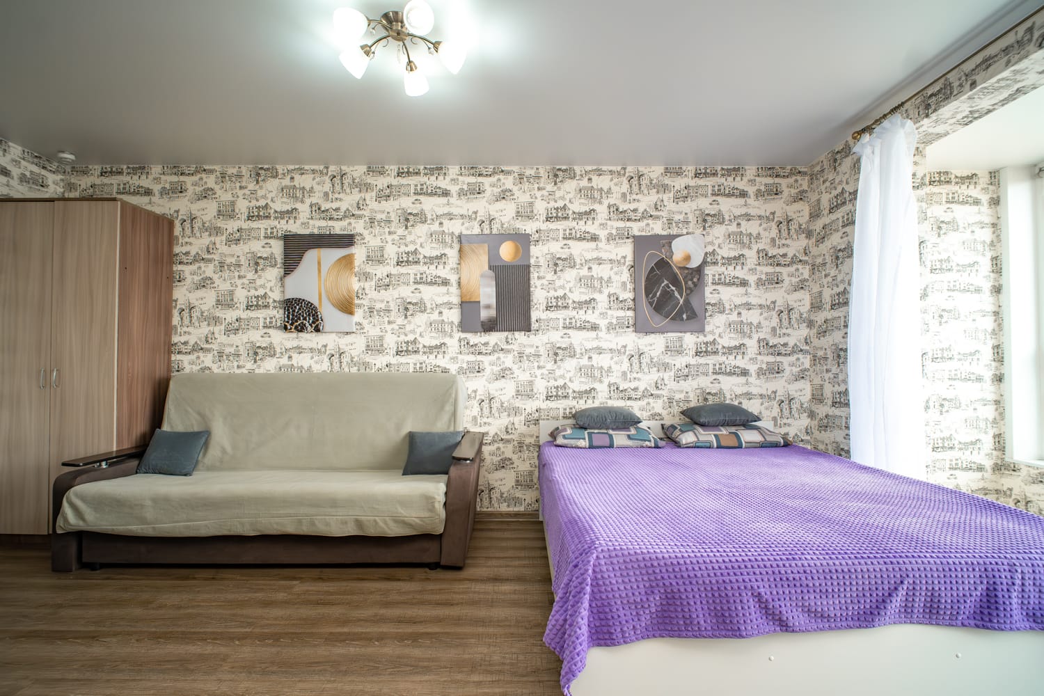 ???? Новая просторная студия 38 м² с панорамным видом! 3 минуты до метро Маркса и Студенческая ????