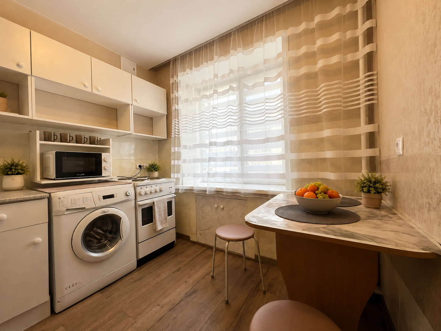 1-к. квартира, 35 м², 2 кровати
