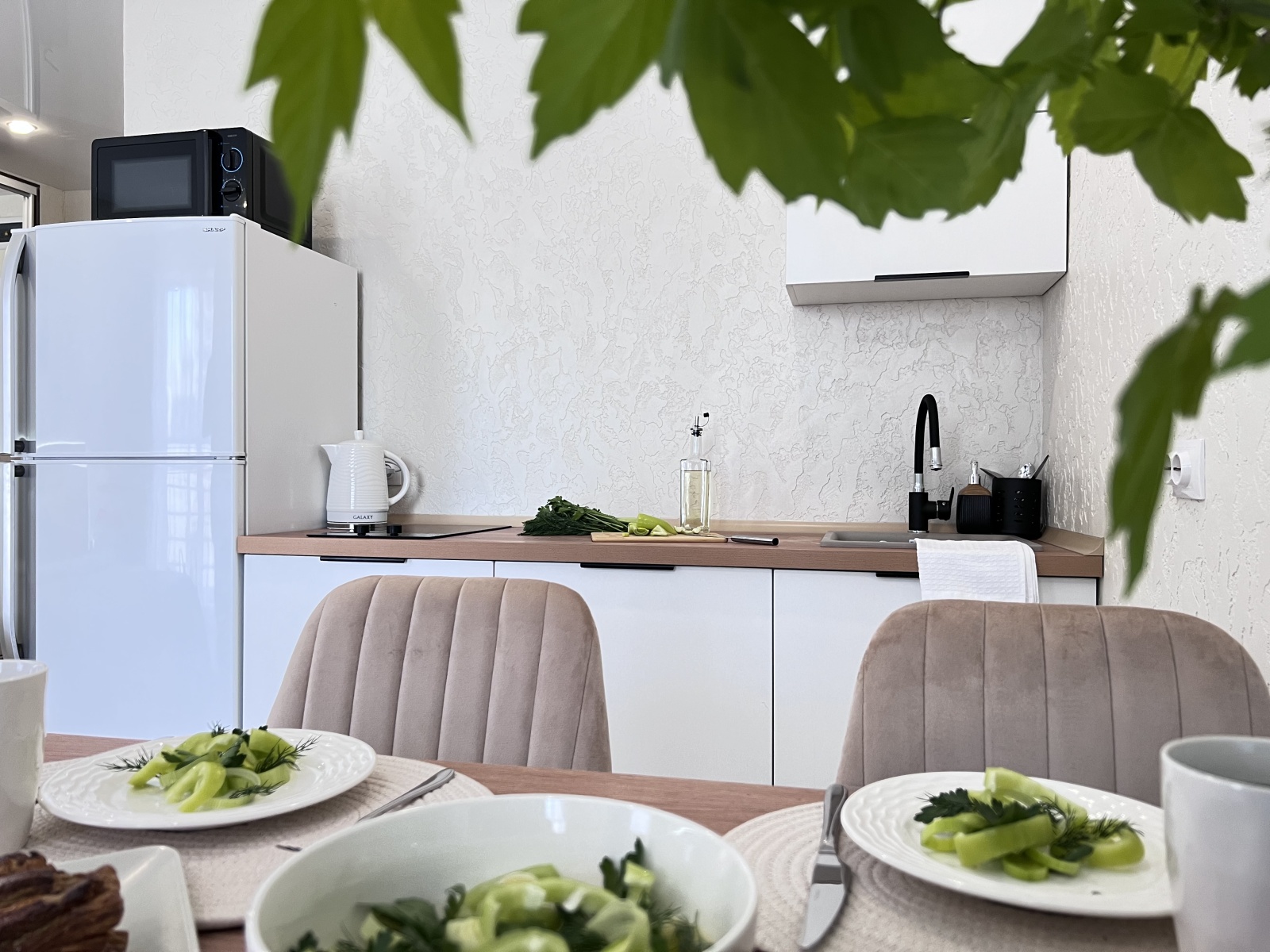 eco apartment near the river