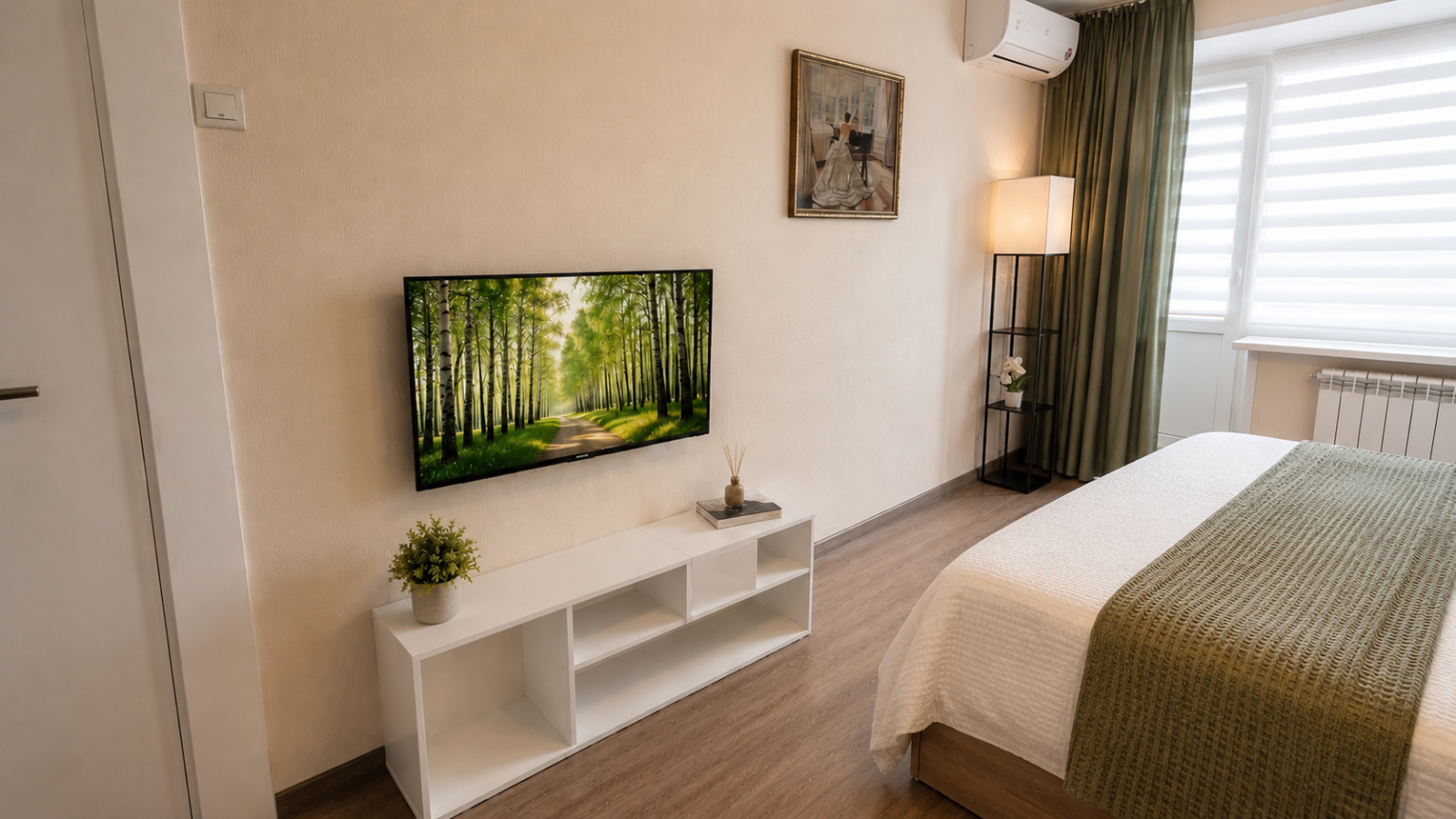 1-к. квартира, 35 м², 2 кровати