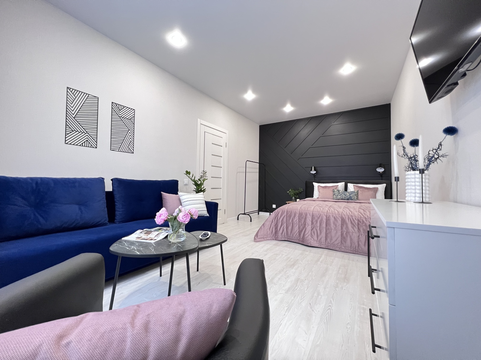 The apartment is a traveler's dream