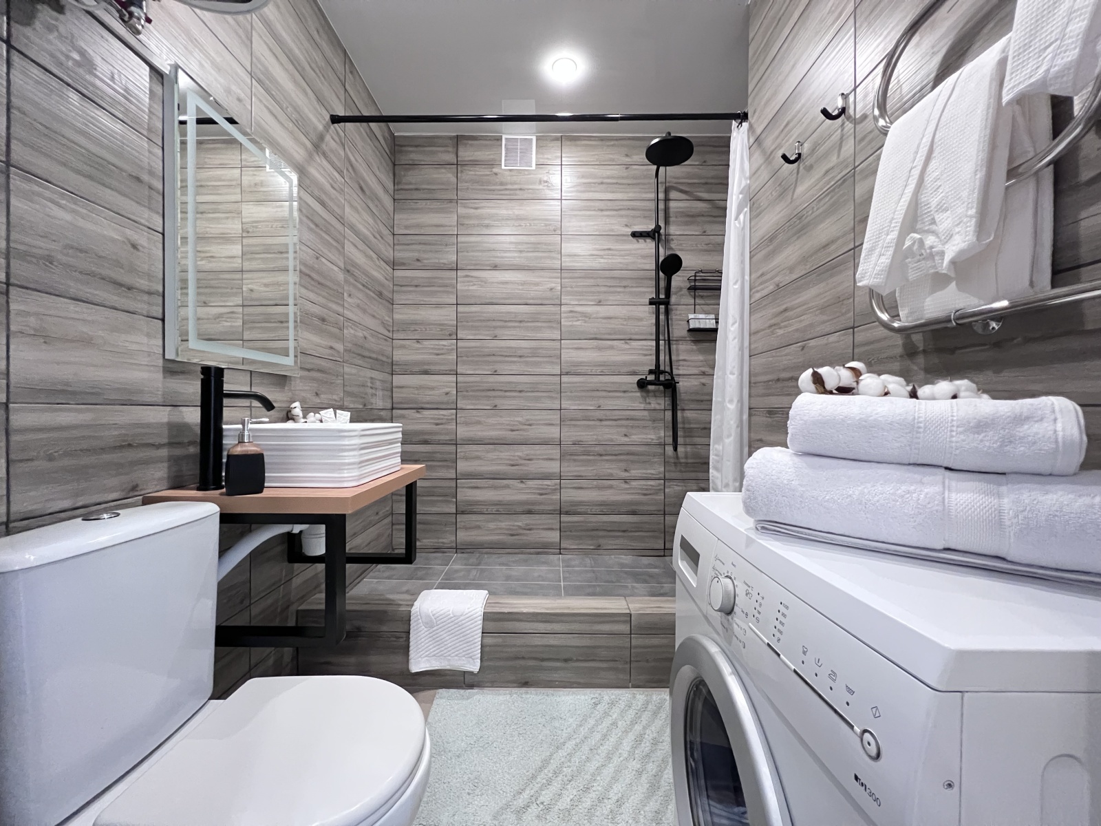 eco apartment near the river