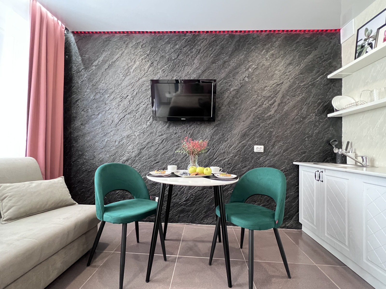 Family apartments by the river