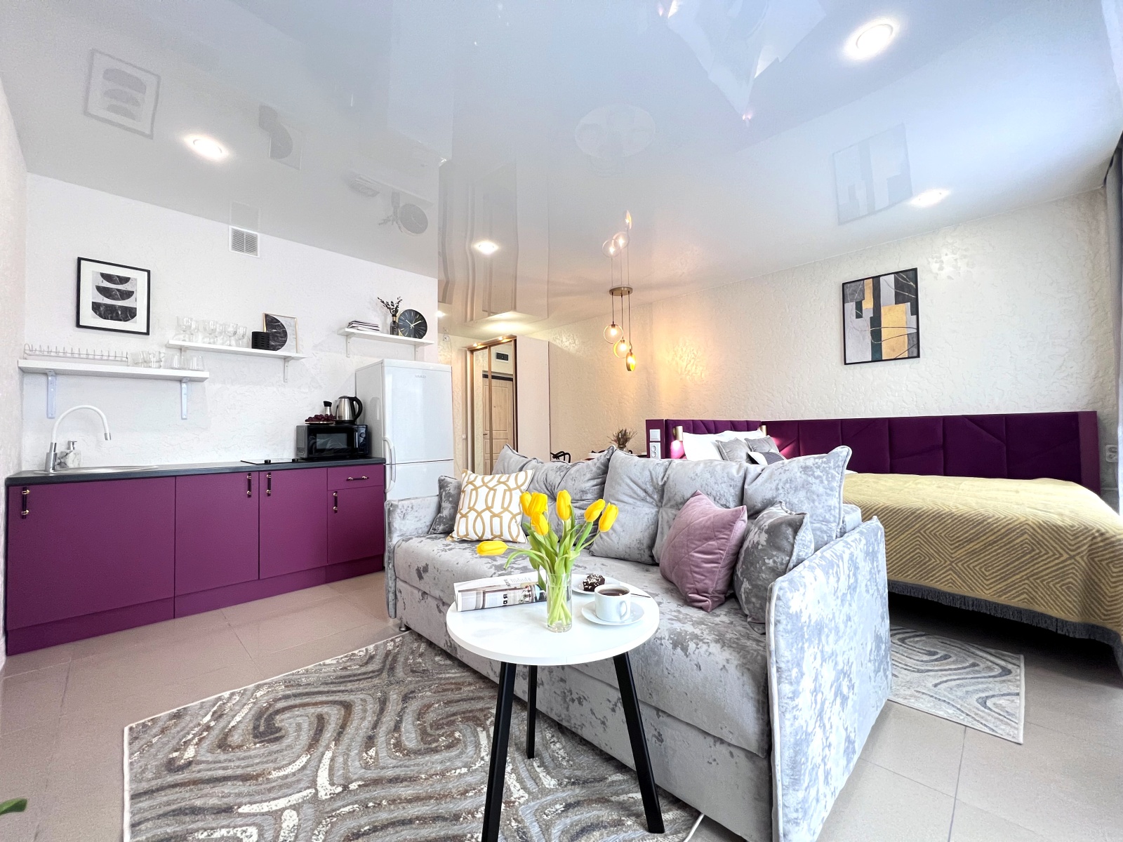 Студия с изюминкой на берегу реки