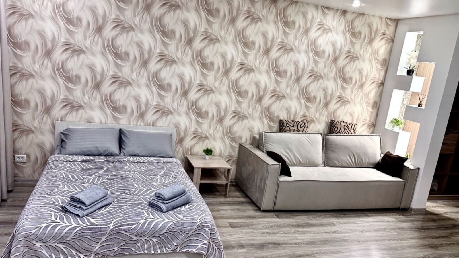 Уютная студия для комфортного проживания