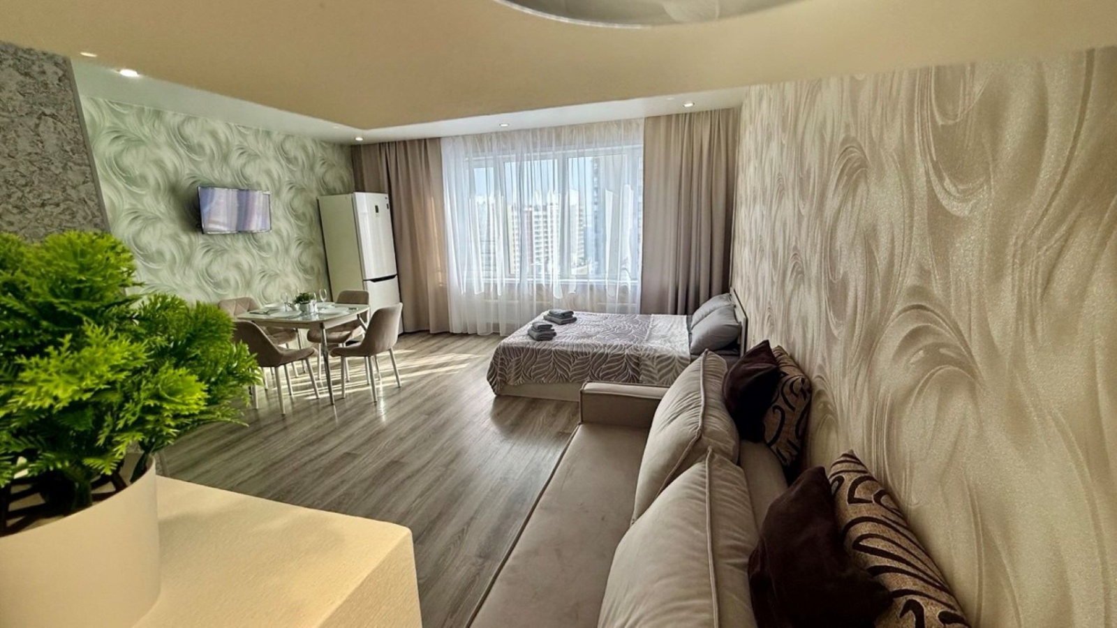 Уютная студия для комфортного проживания