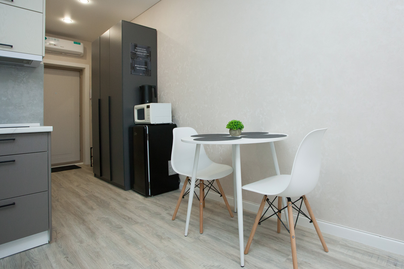 Квартира-студия в доме бизнес-класса в центре Новосибирска 