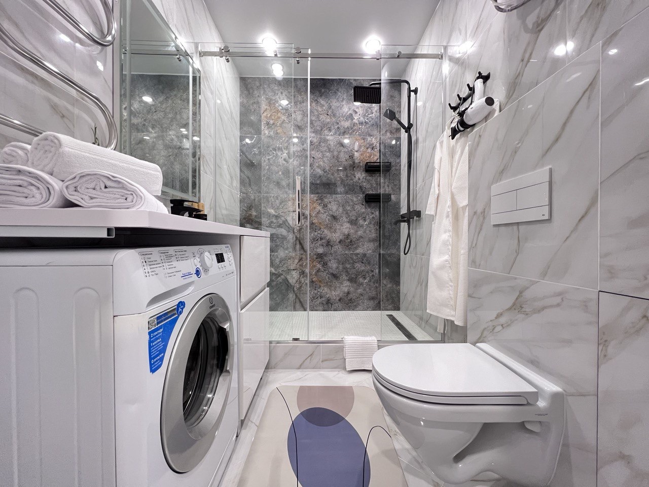 Терраса на 13 этаже с видом на реку