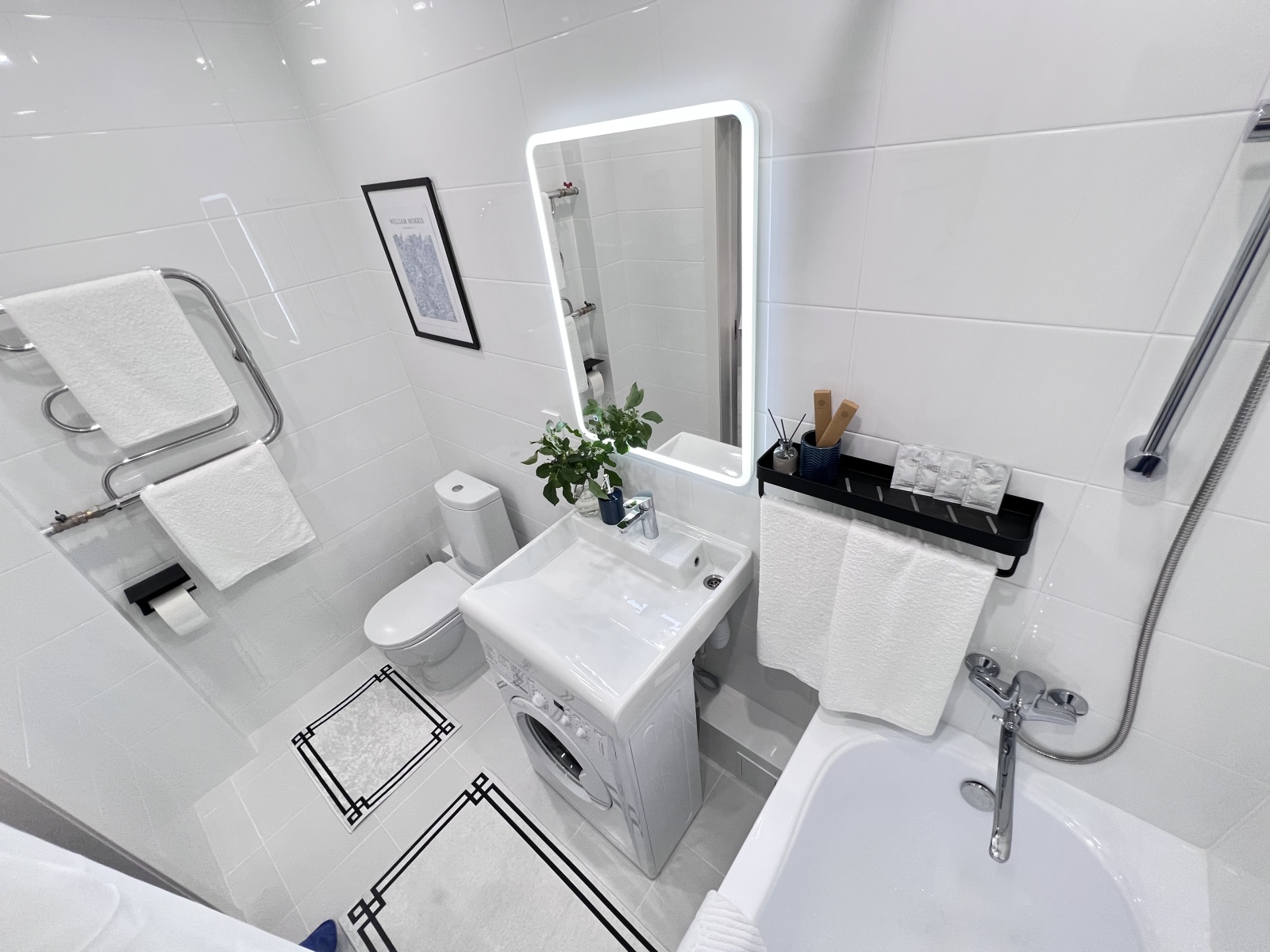 The apartment is a traveler's dream